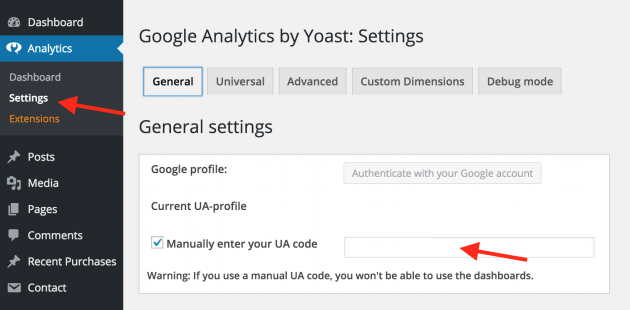 Cách cài đặt Google Analytics Yoast