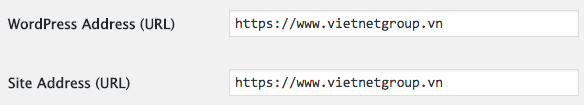 Cài đặt tên miền trong WordPress