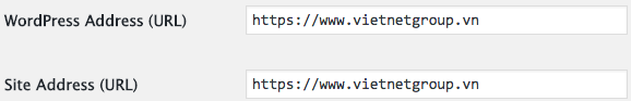 Địa chỉ URL trong WordPress