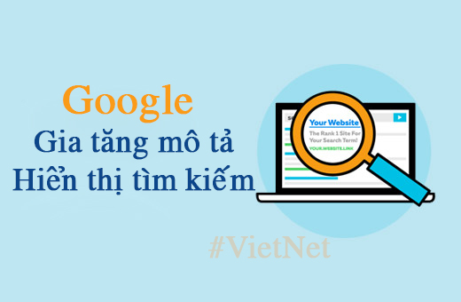 google description thay doi #VietNet