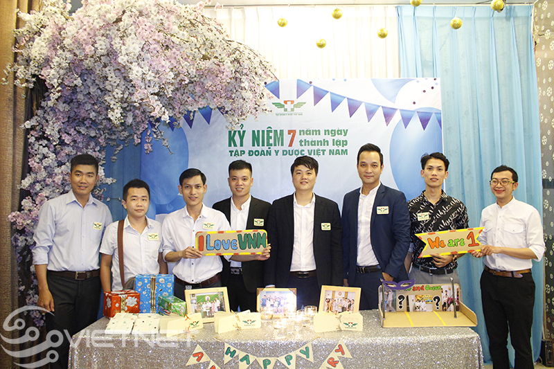 Chúc mừng sinh nhật công ty tập đoàn y dược Việt Nam Vnmedipharm