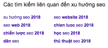 Các tìm kiếm có liên quan