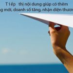 Mẹo tiếp thị nội dung, máy bay giấy