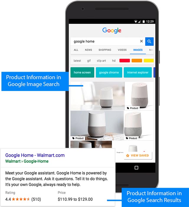 Google product structured data