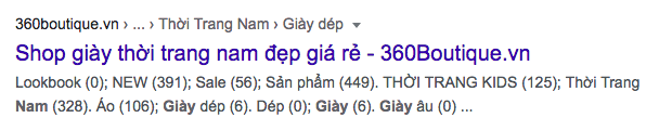 thẻ Meta Description không tốt